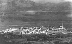 [写真]拡張後の足柄工場 1939年（昭和14年）4月
