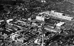 [写真]足柄工場全景 1957年（昭和32年）