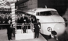 [写真]東海道新幹線開通式 1964年（昭和39年）10月