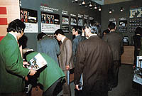 [写真]全日本オーディオフェアの当社ブース 1975年（昭和50年）10月
