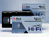 [写真]フジビデオカセット スーパーHG Hi-Fi