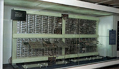 [写真]国立科学博物館（東京上野）に展示されている電子計算機“FUJIC”