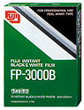 [写真]フジインスタント黒白フィルムFP-3000B