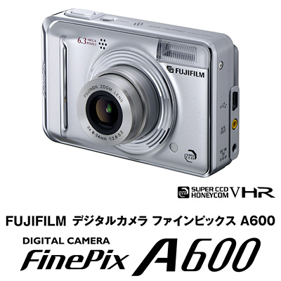 デジタルカメラ「FinePix A600」