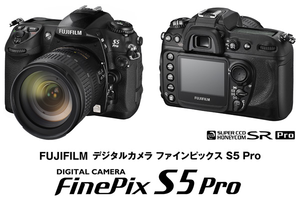 Ellende Duur beddengoed FUJIFILM | 企業情報 | ニュースリリース | デジタル一眼レフカメラ「FinePix S5 Pro」 新発売