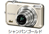 [写真]デジタルカメラ「FinePix JX280」シャンパンゴールド