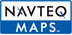 [ロゴ]NAVTEQ MAPS