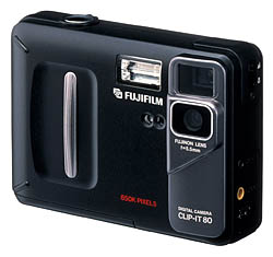 FUJIFILM CLIP-IT80  デジタルカメラ　F CI-80ストラップSDカード